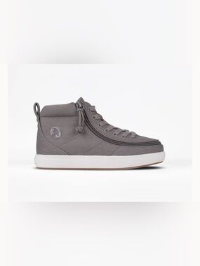 Billy Footwear Dark Grey Classic D R II High Adaptive Inclusive Footwear